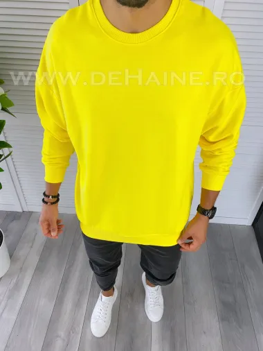 Bluza barbati oversize galbena K298 i13-3.3